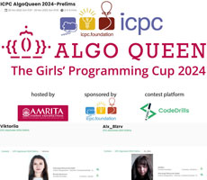 ICPC Algo Queen  Girls Programming Cup 2024